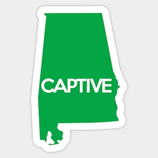 Alabama Captive AL Sticker